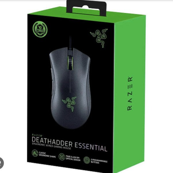 Купить Мышь проводная Razer DeathAdder Essential (черный)