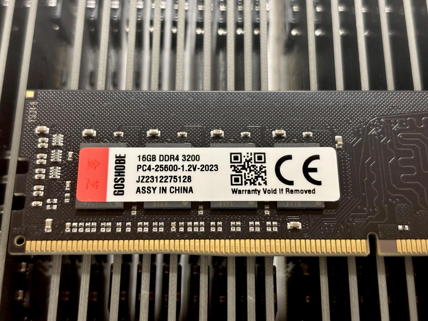 Купить Оперативная память GOSHOBE 16Gb DDR4 3200 недорого